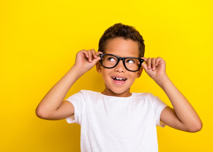 A range of kid-friendly eyewear