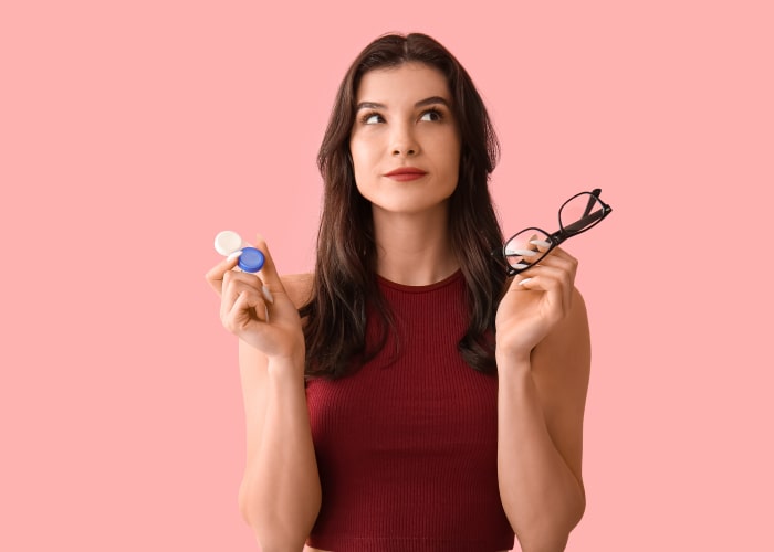 Can I wear contact lenses?